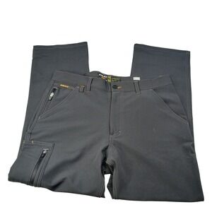 Ariat‎ Rebar M5 DuraStretch Dritek Softshell Pants Mens 35x30 Black 10041074